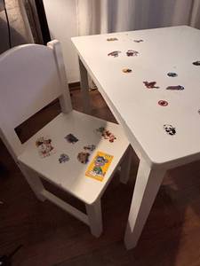 Детский стол и стульчик IKEA