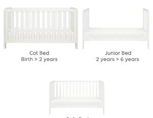 Кроватка от 0+ до 3-4 лет