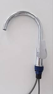 Смеситель GROHE кухонный двухпоточный. В эксплуатации был пару месяцев, затем заменен на трехпоточны…